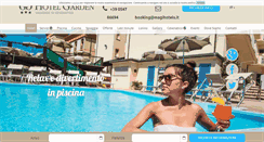Desktop Screenshot of hotelgardencesenatico.com
